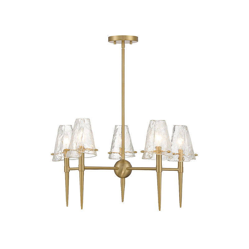 SHELL-BOURNE Chandelier Or - 1-2106-5-322 | SAVOYS