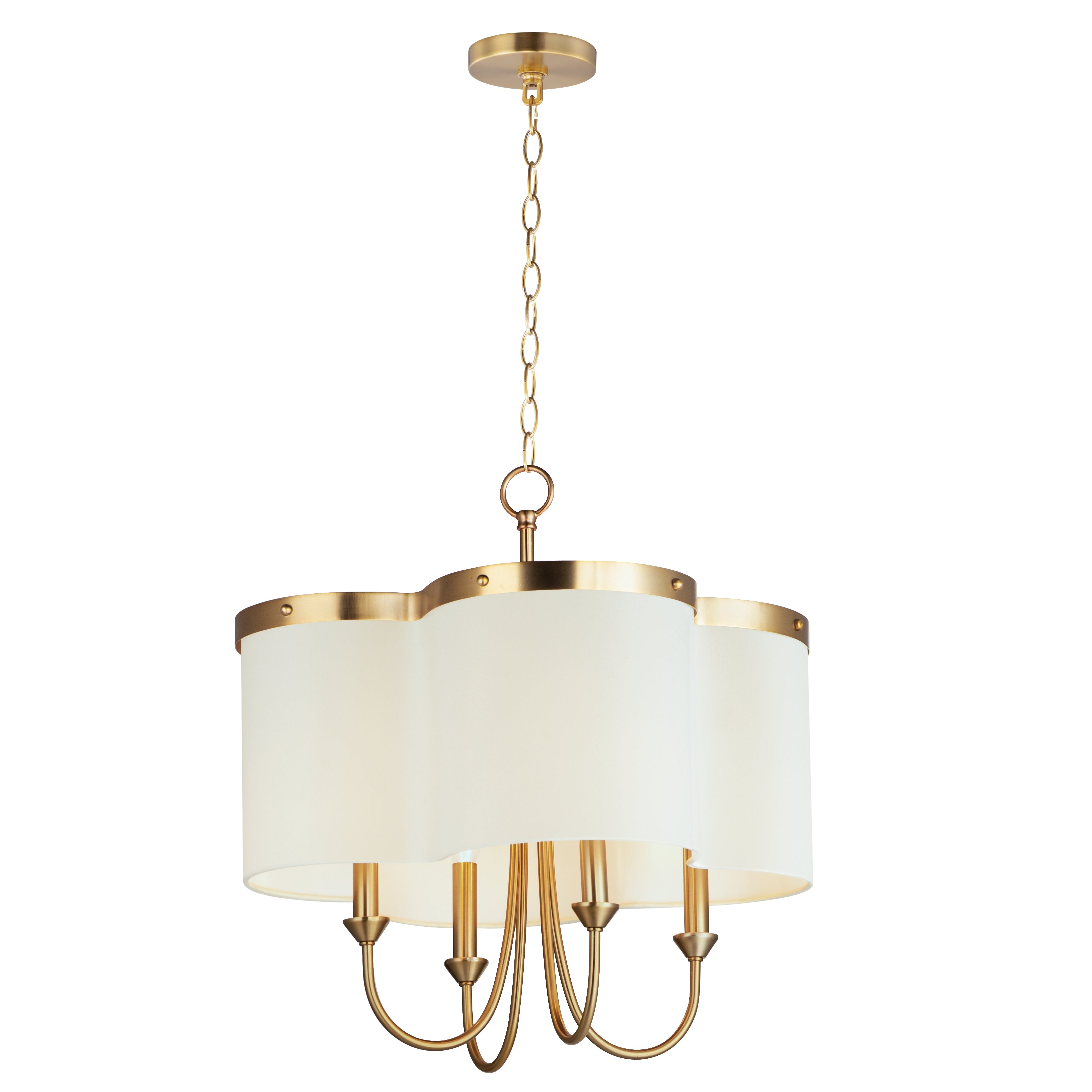 CLOVER Chandelier Or - 12246OFSBR | MAXIM/ET2