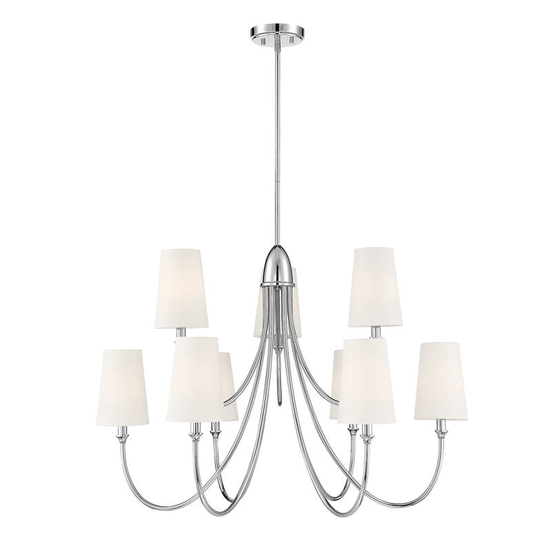 CAMERON Chandelier Nickel - 1-2541-9-109 | SAVOYS