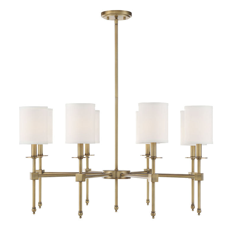 CHATHAM Chandelier Or - 1-306-8-322 | SAVOYS