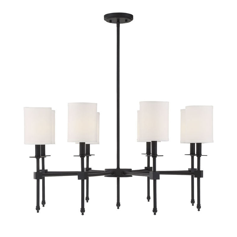 CHATHAM Chandelier Noir - 1-306-8-89 | SAVOYS