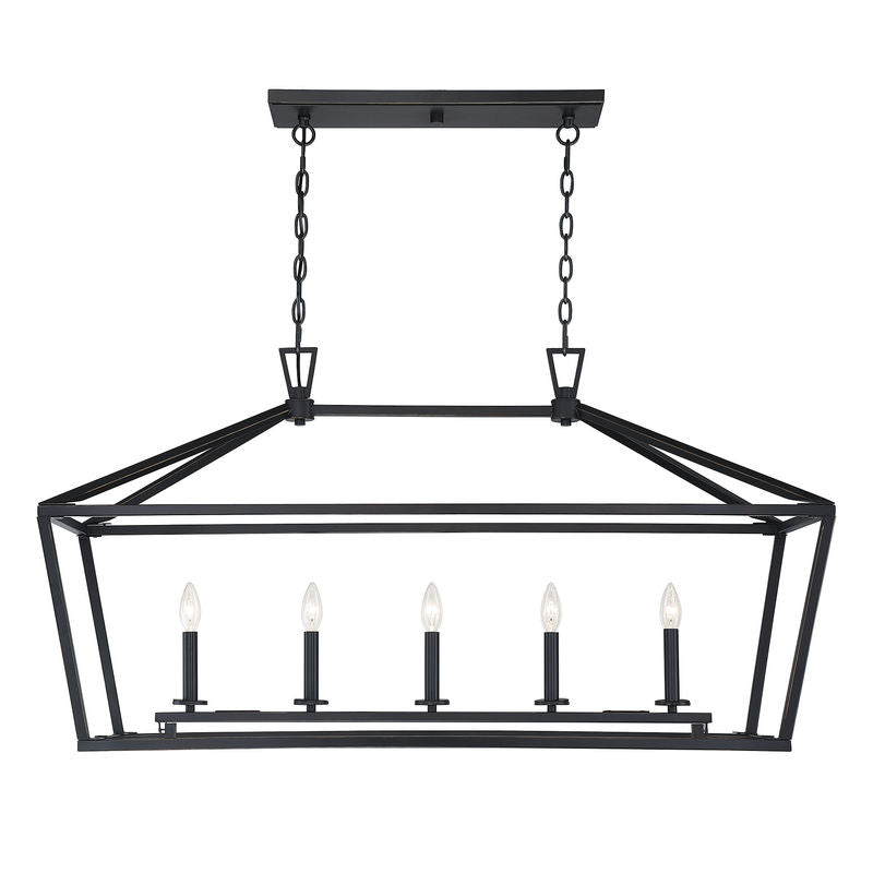 TOWNSEND Chandelier Bronze - 1-324-5-44 | SAVOYS