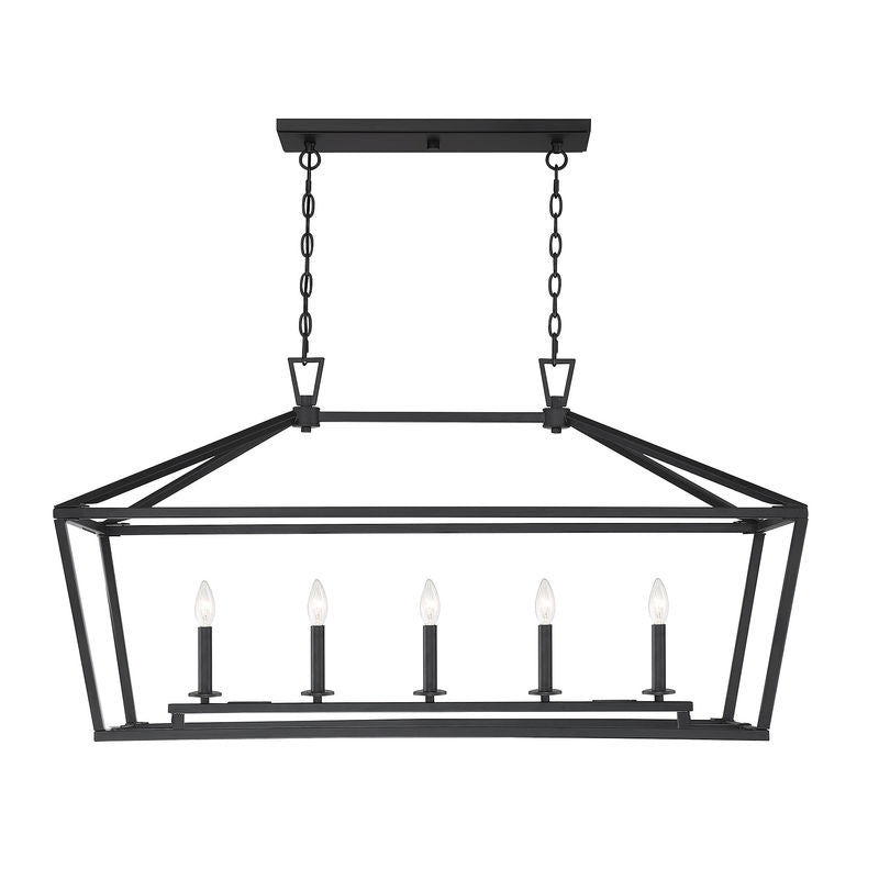 TOWNSEND Chandelier Noir - 1-324-5-89 | SAVOYS