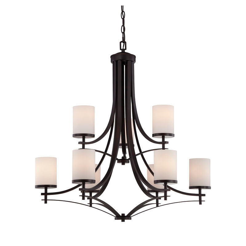 COLTON Chandelier Bronze - 1-331-9-13 | SAVOYS