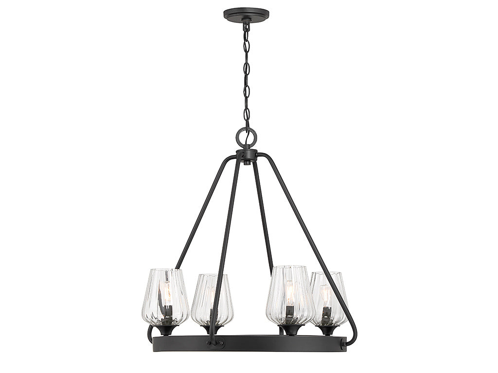 CARLTON Chandelier Noir - 1-3392-4-89 | SAVOYS