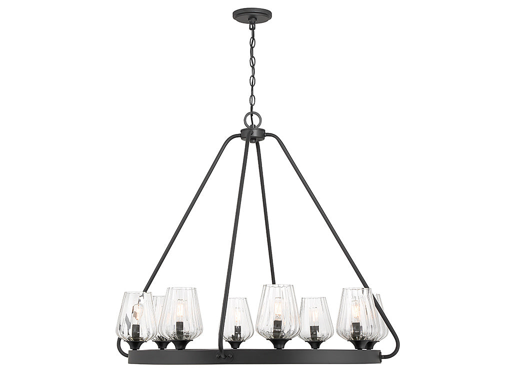 CARLTON Chandelier Noir - 1-3394-8-89 | SAVOYS