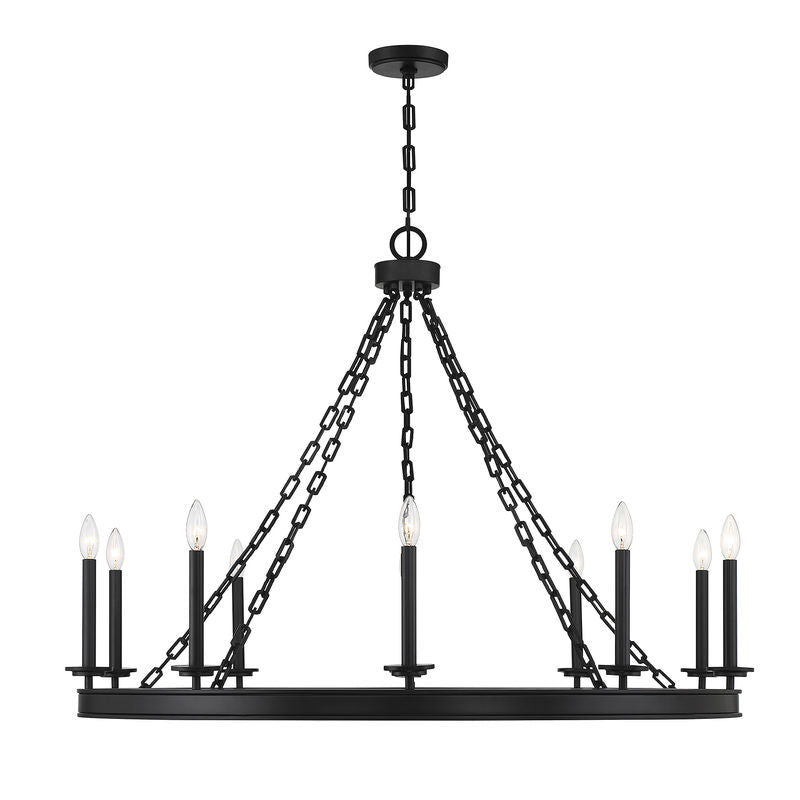 SEVILLE Chandelier Noir - 1-4405-10-89 | SAVOYS