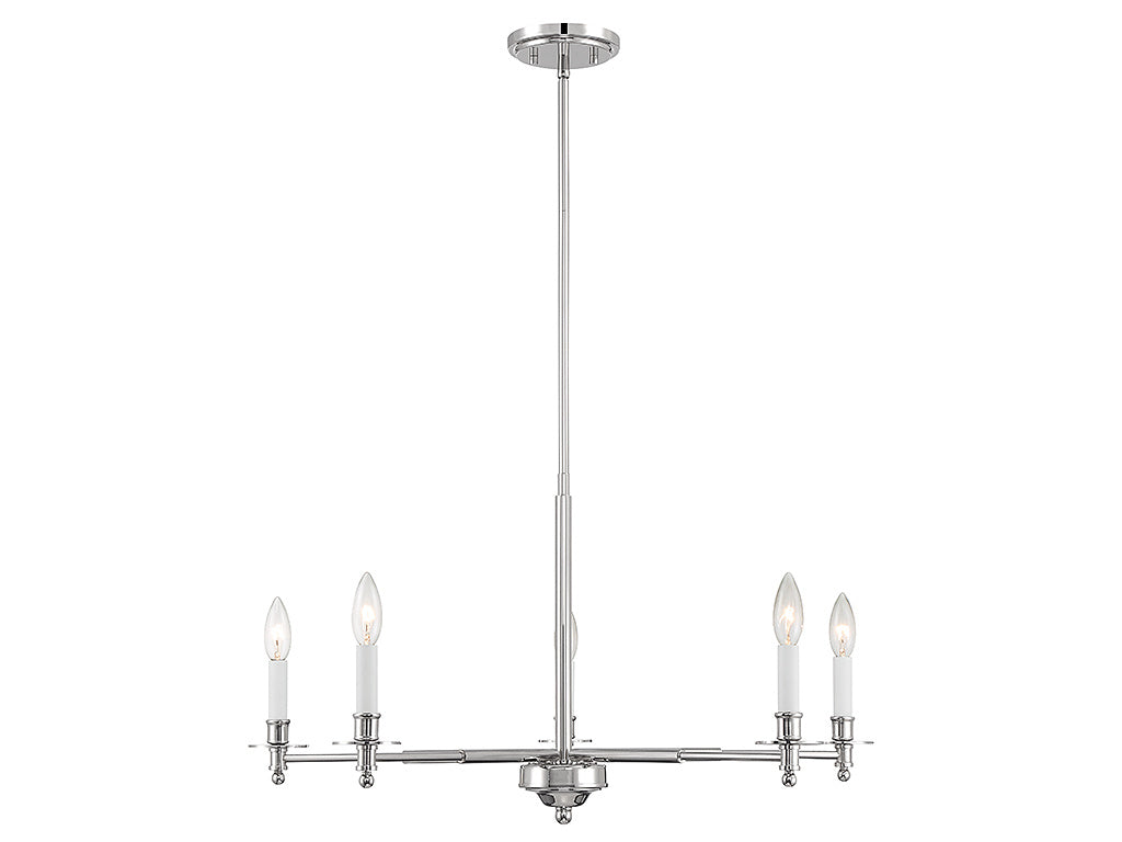 JASMINE Chandelier Chrome, Nickel - 1-4410-5-109 | SAVOYS