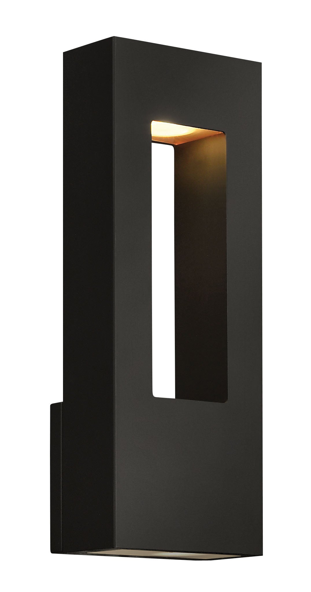 ATLANTIS Outdoor sconce Black INTEGRATED LED - 1648SK-LED | HINKLEY