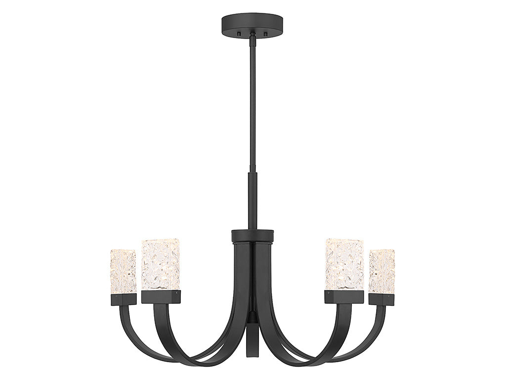 KAHN Chandelier Noir DÉLINTÉGRÉ - 1-6620-6-89 | SAVOYS