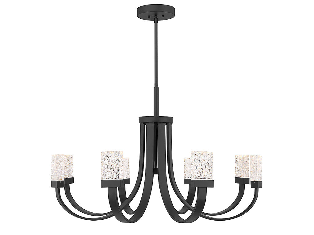 KAHN Chandelier Noir DÉLINTÉGRÉ - 1-6622-9-89 | SAVOYS