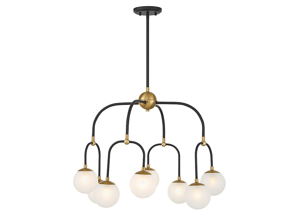 COUPLET Chandelier Noir - 1-6698-8-143 | SAVOYS