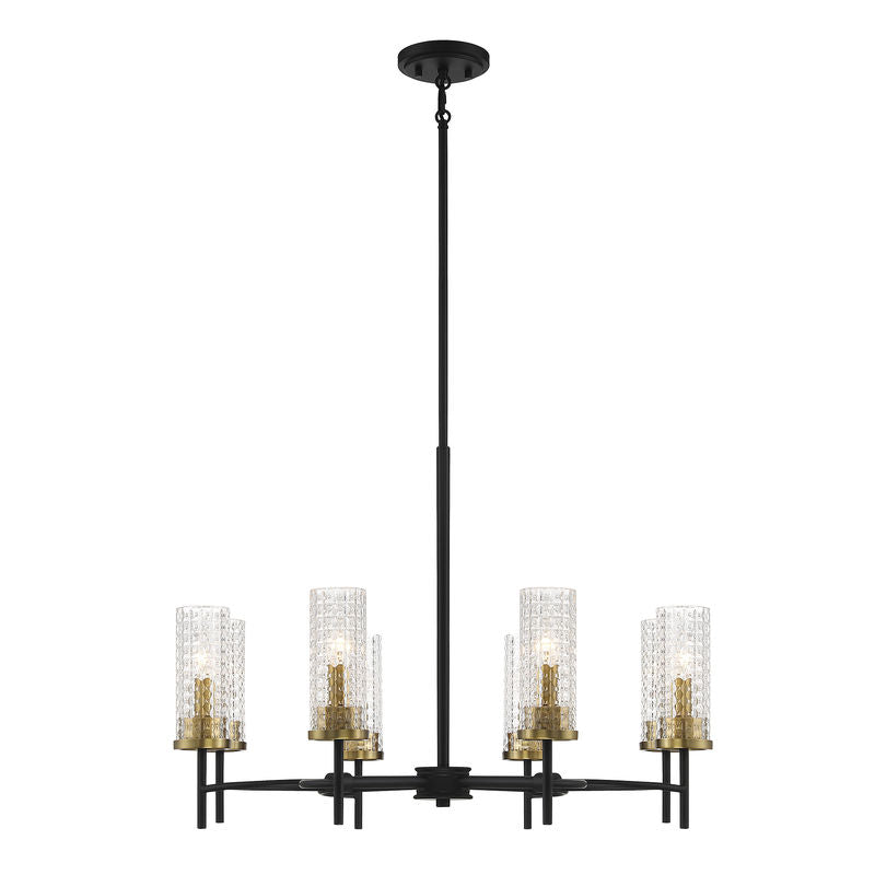 MARCELLO Chandelier Noir, Or - 1-743-8-143 | SAVOYS