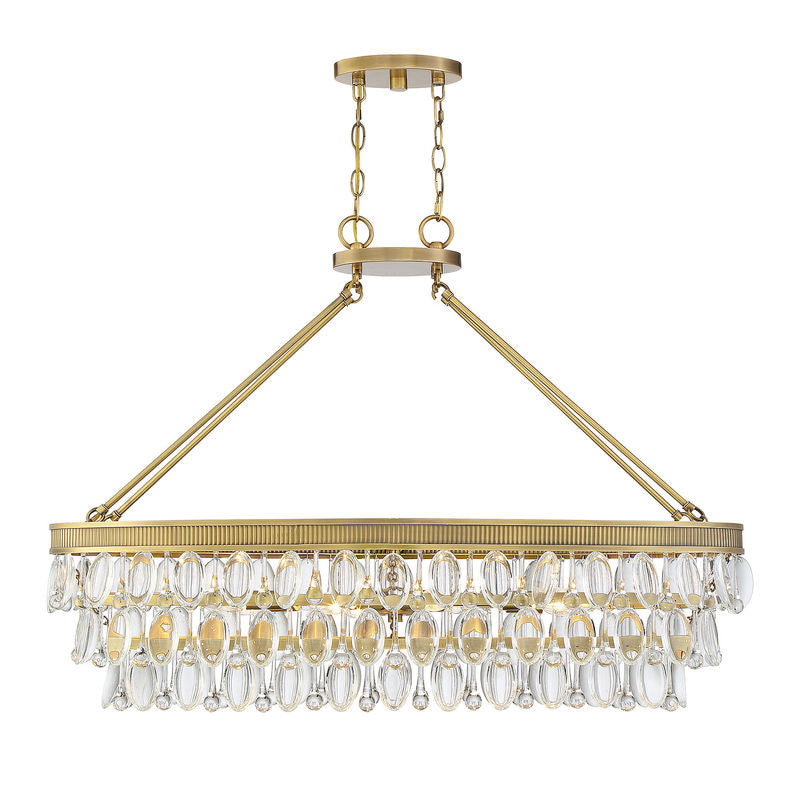 WINDHAM Chandelier Gold - 1-8702-8-322 | SAVOYS