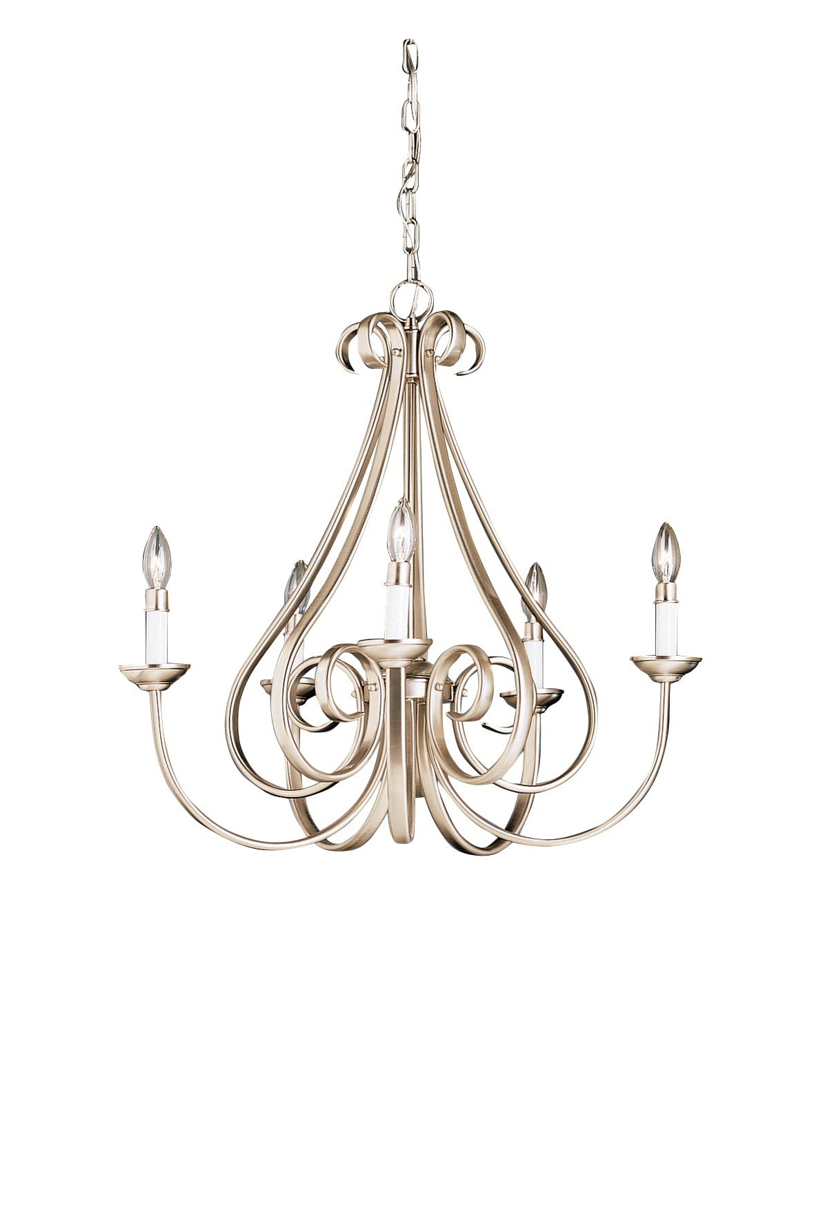 DOVER Chandelier Nickel - 2021NI | KICHLER