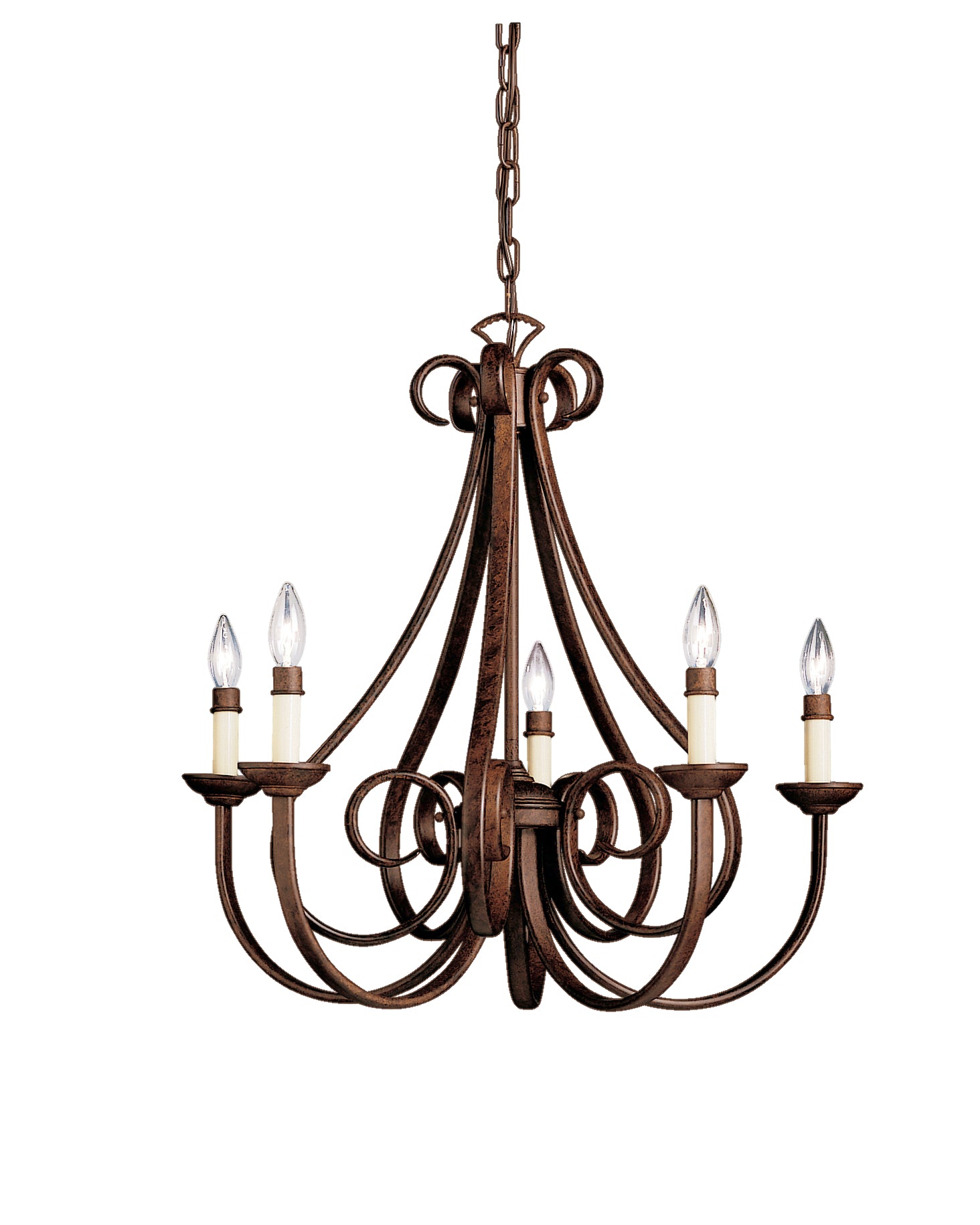 DOVER Chandelier Bronze - 2021TZ | KICHLER