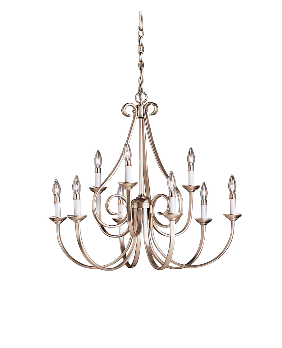 DOVER Chandelier Nickel - 2031NI | KICHLER