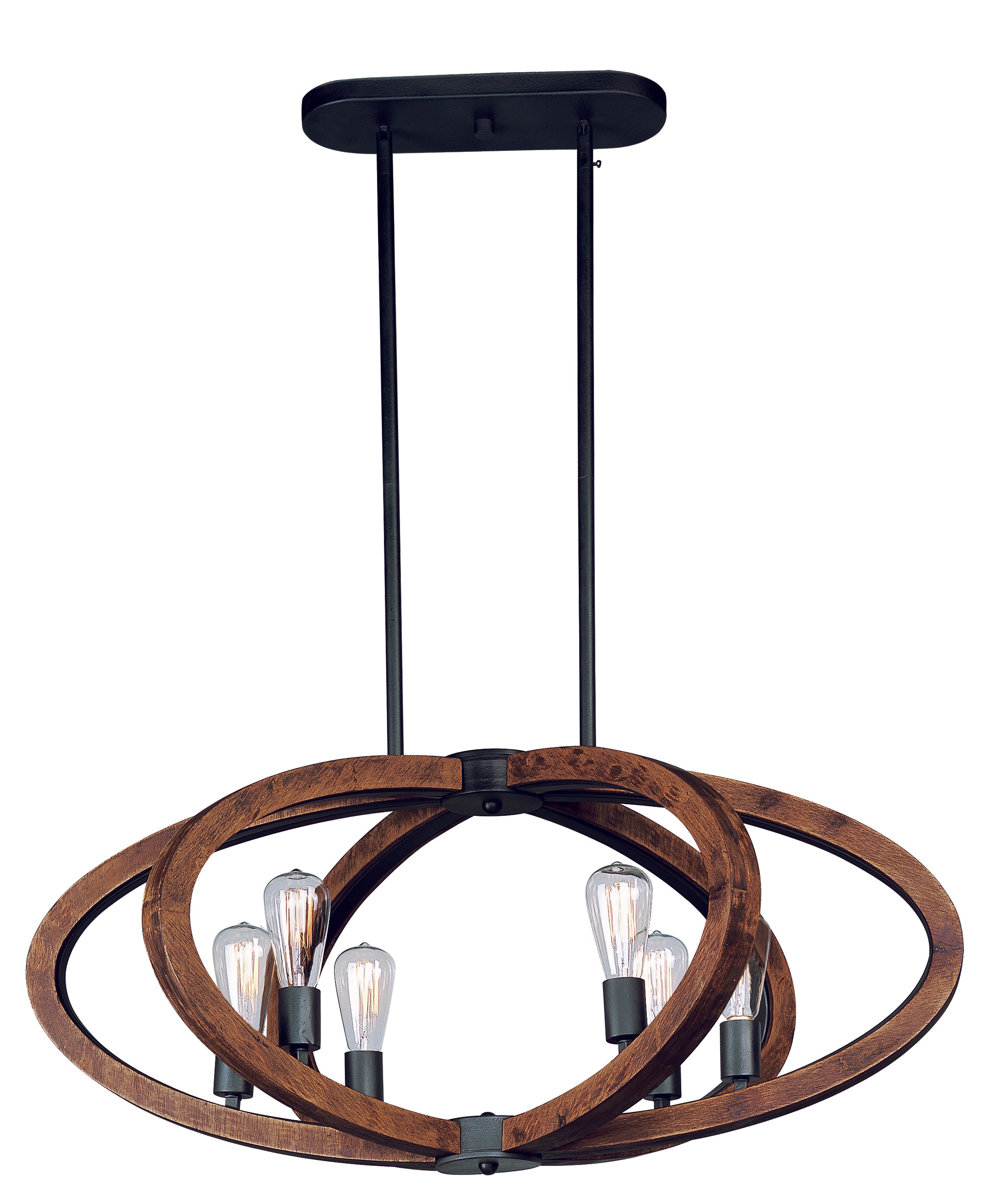 BODEGA-BAY Chandelier Noir - 20915APAR | MAXIM/ET2