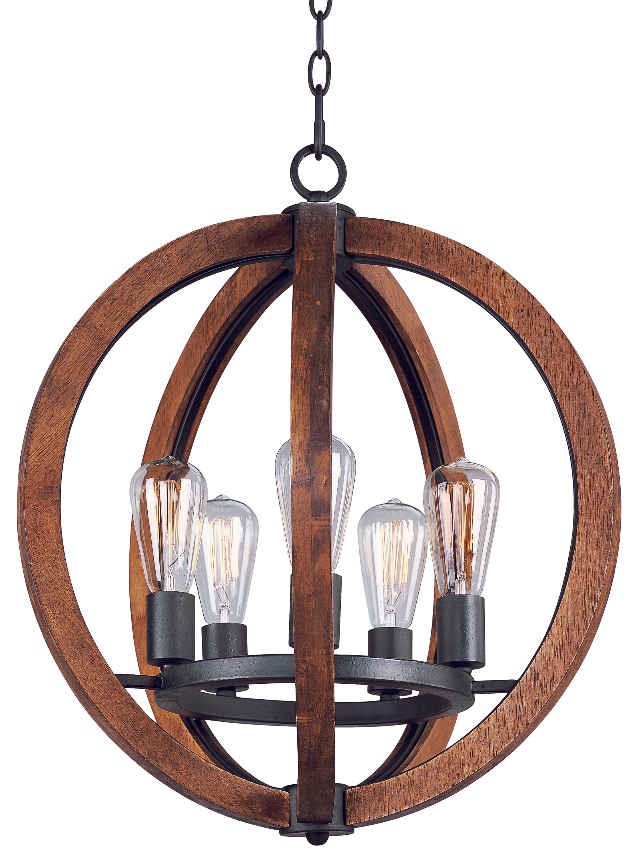 BODEGA BAY Chandelier Black - 20917APAR | MAXIM/ET2