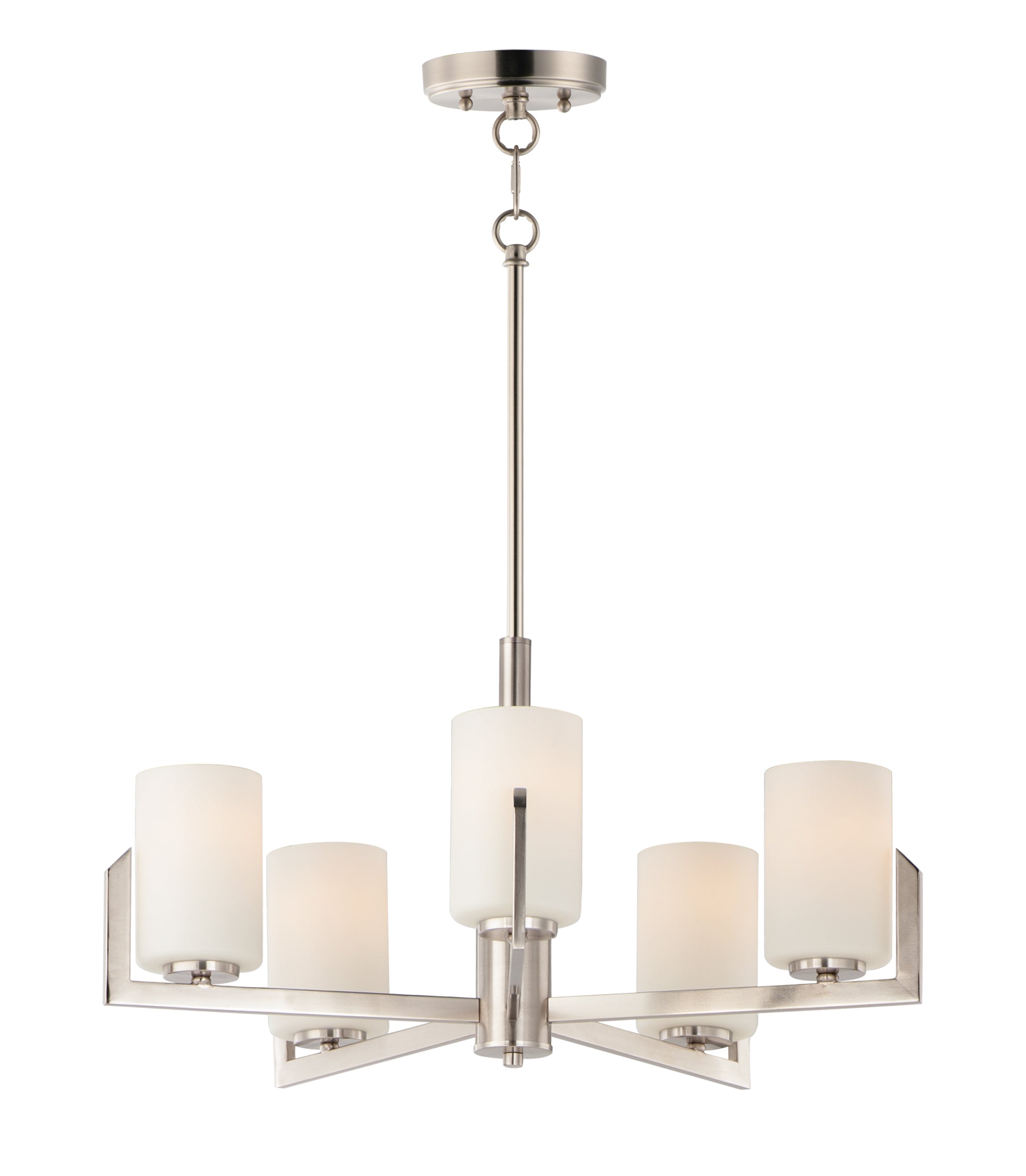 DART Chandelier Nickel - 21286SWSN | MAXIM/ET2