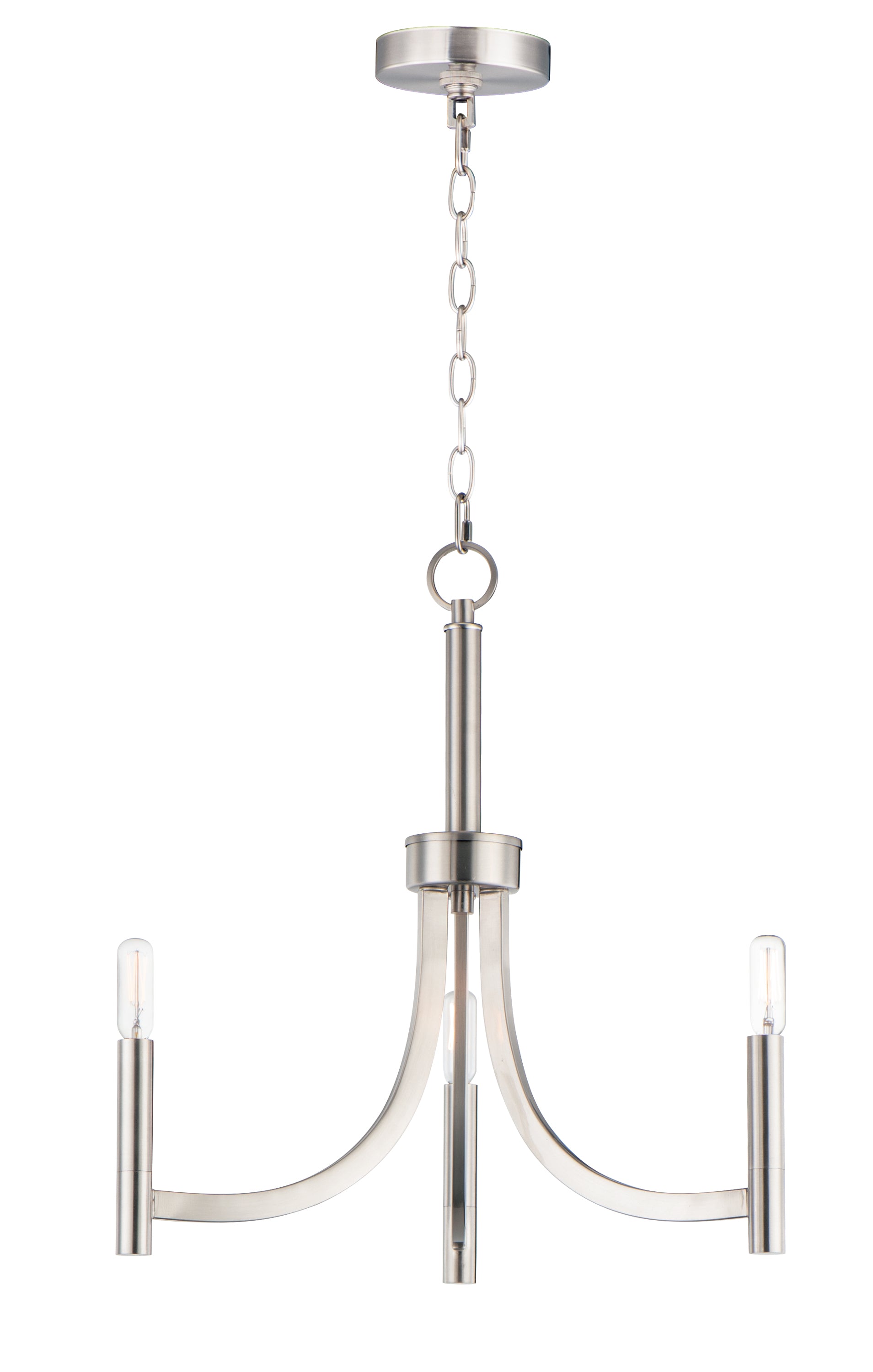 LYNDON Chandelier Nickel - 21523SN | MAXIM/ET2