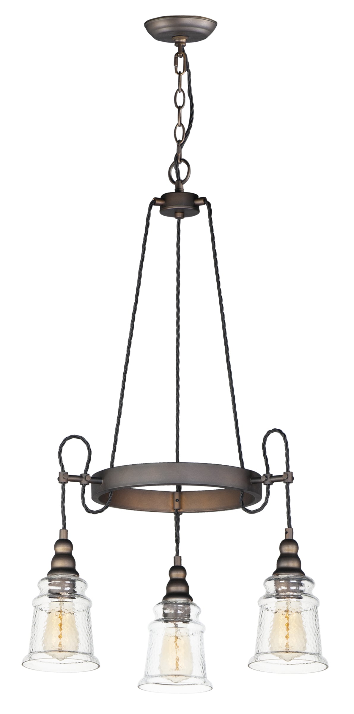 REVIVAL Chandelier Bronze - 21573HMOI | MAXIM/ET2