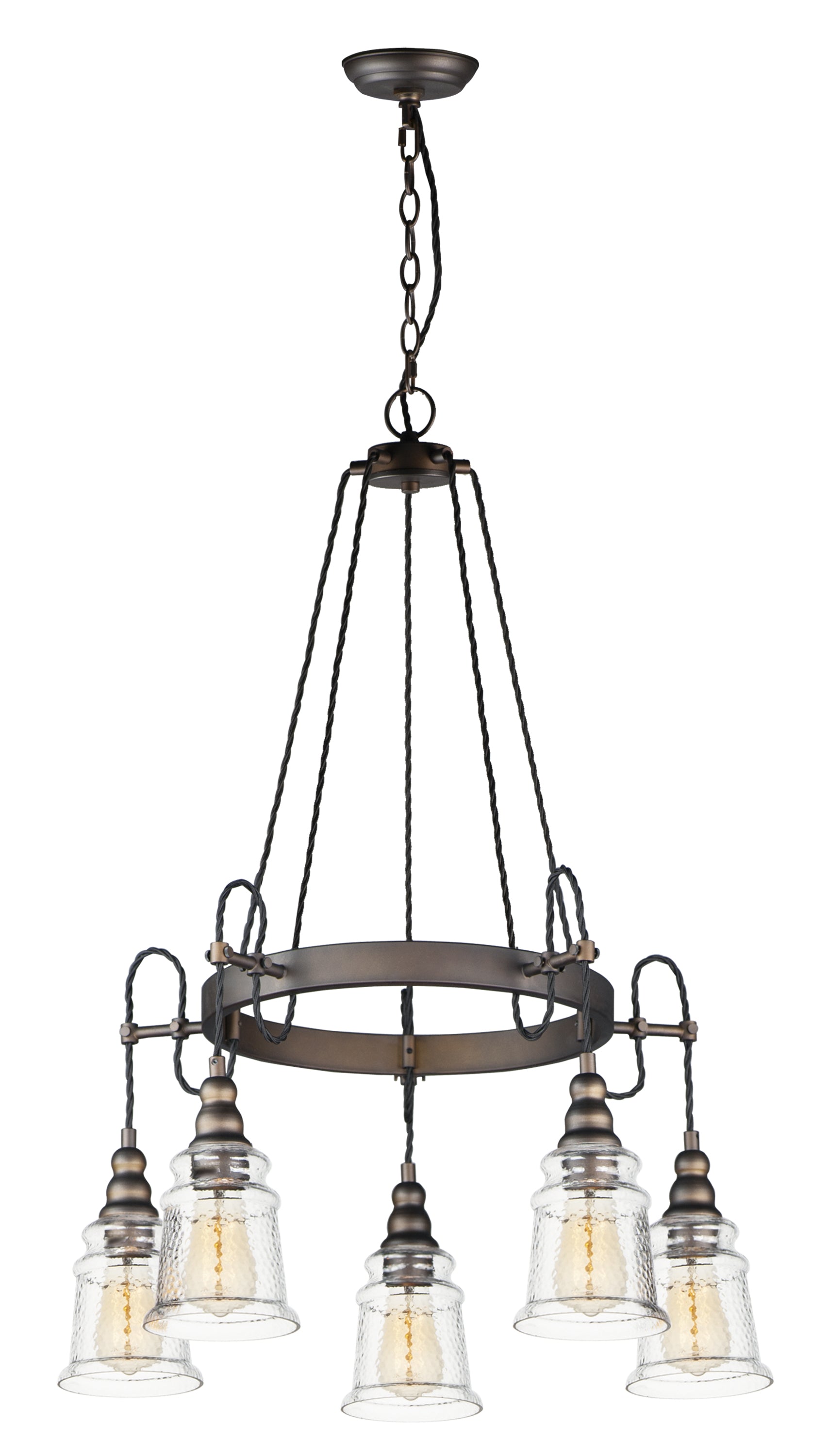 REVIVAL Chandelier Bronze - 21575HMOI | MAXIM/ET2