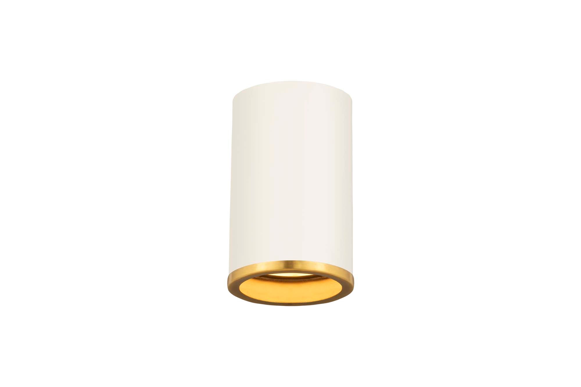 ARLO Flush mount White, Gold - 2303F1-MW-RB | Z-LITE