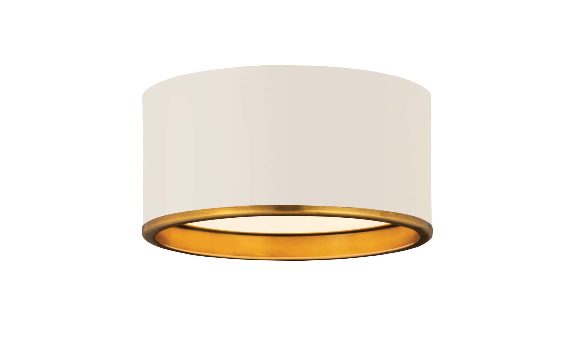 ARLO Flush mount White, Gold - 2303F2-MW-RB | Z-LITE