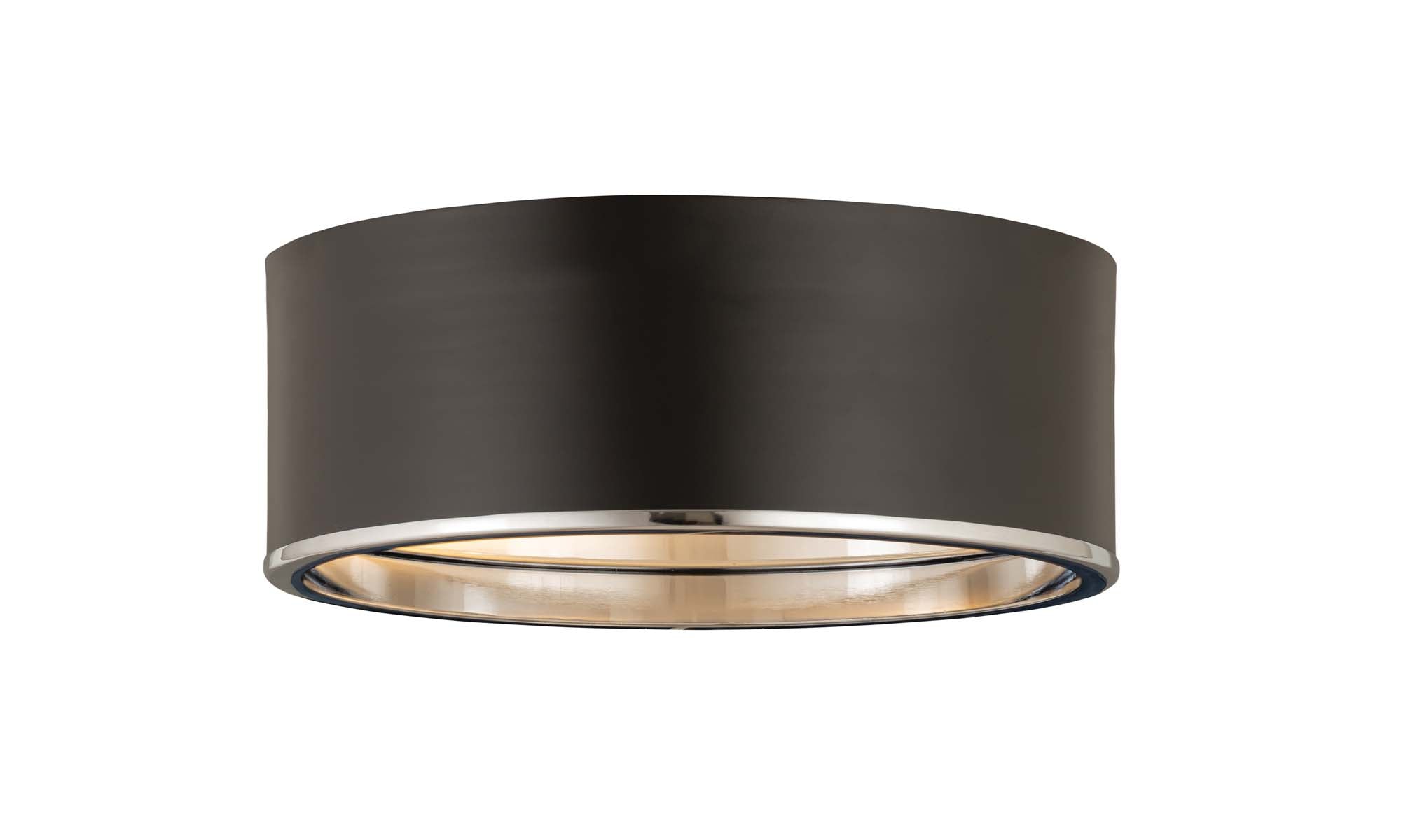 ARLO Plafonnier Noir, Chrome - 2303F3-MB-CH | Z-LITE