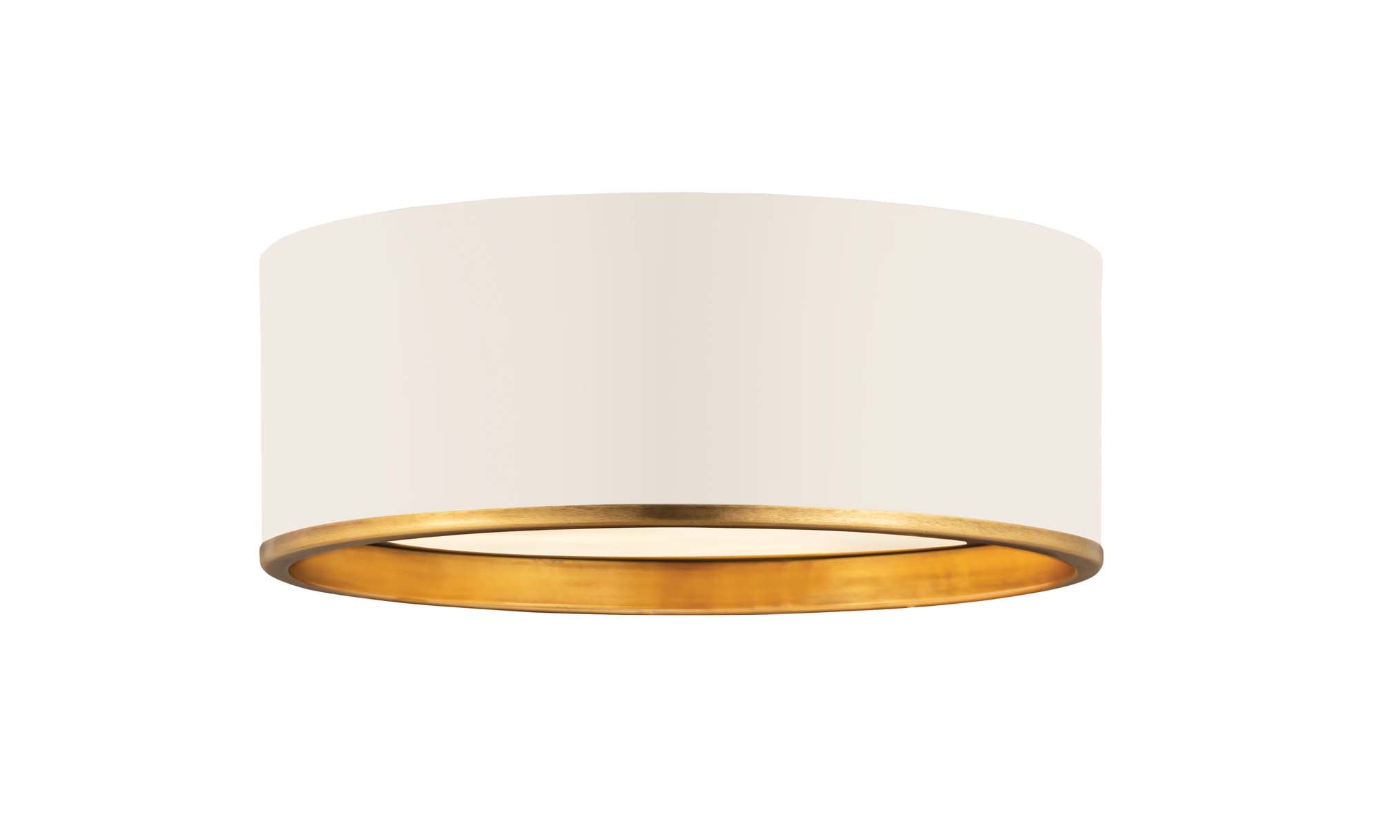 ARLO Flush mount White, Gold - 2303F3-MW-RB | Z-LITE