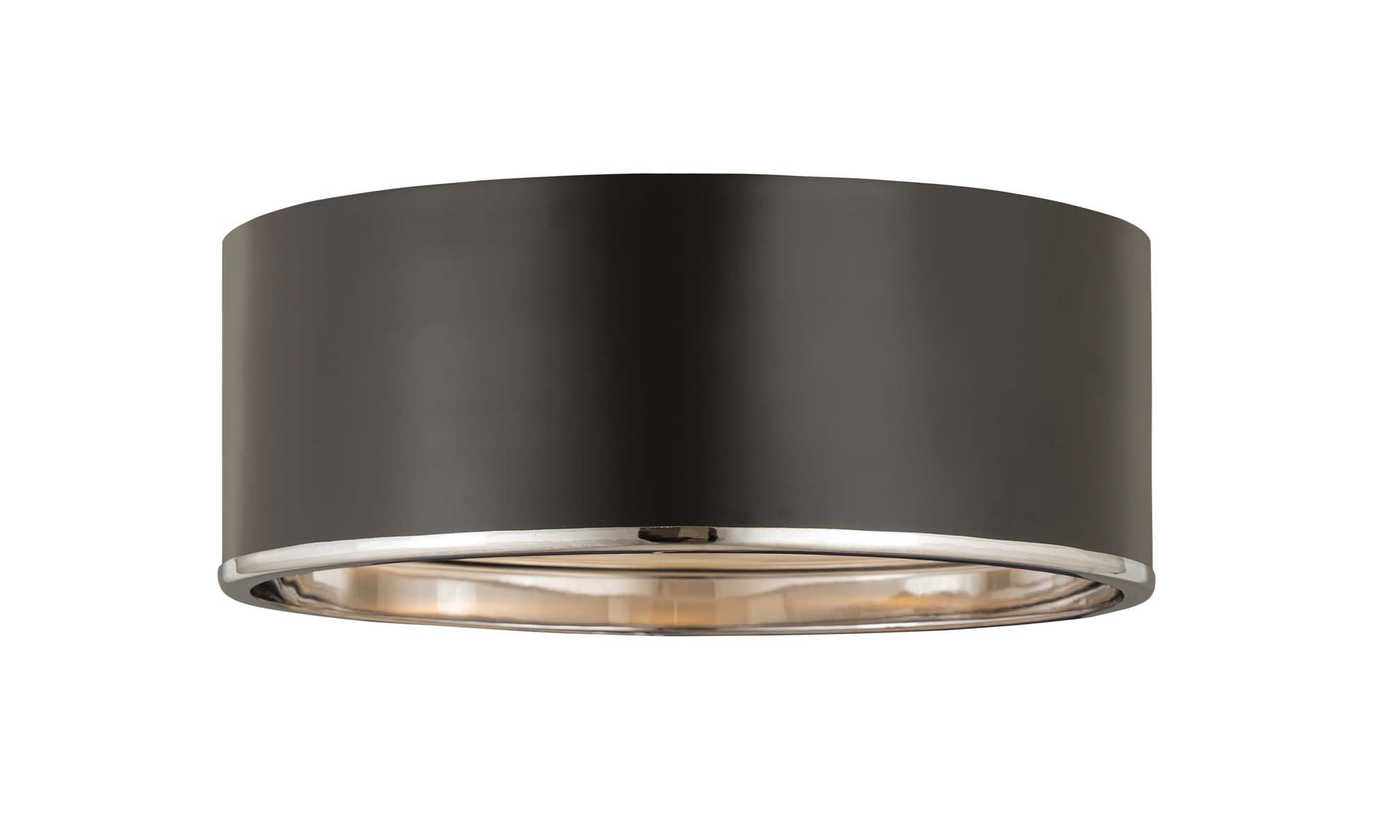 ARLO Flush mount Black, Chrome - 2303F4-MB-CH | Z-LITE