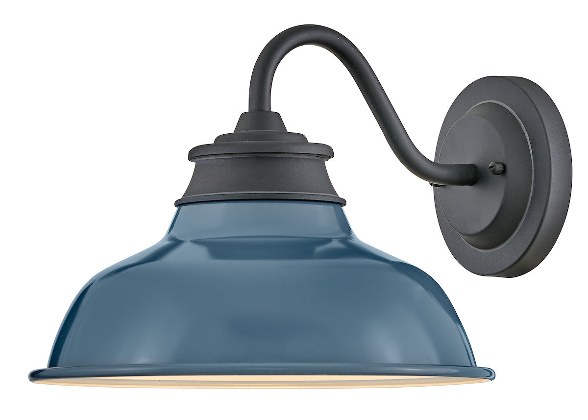 WALLACE Outdoor wall sconce Black, Blue - 23080MB-DBU | HINKLEY/FREDRICK RAMOND