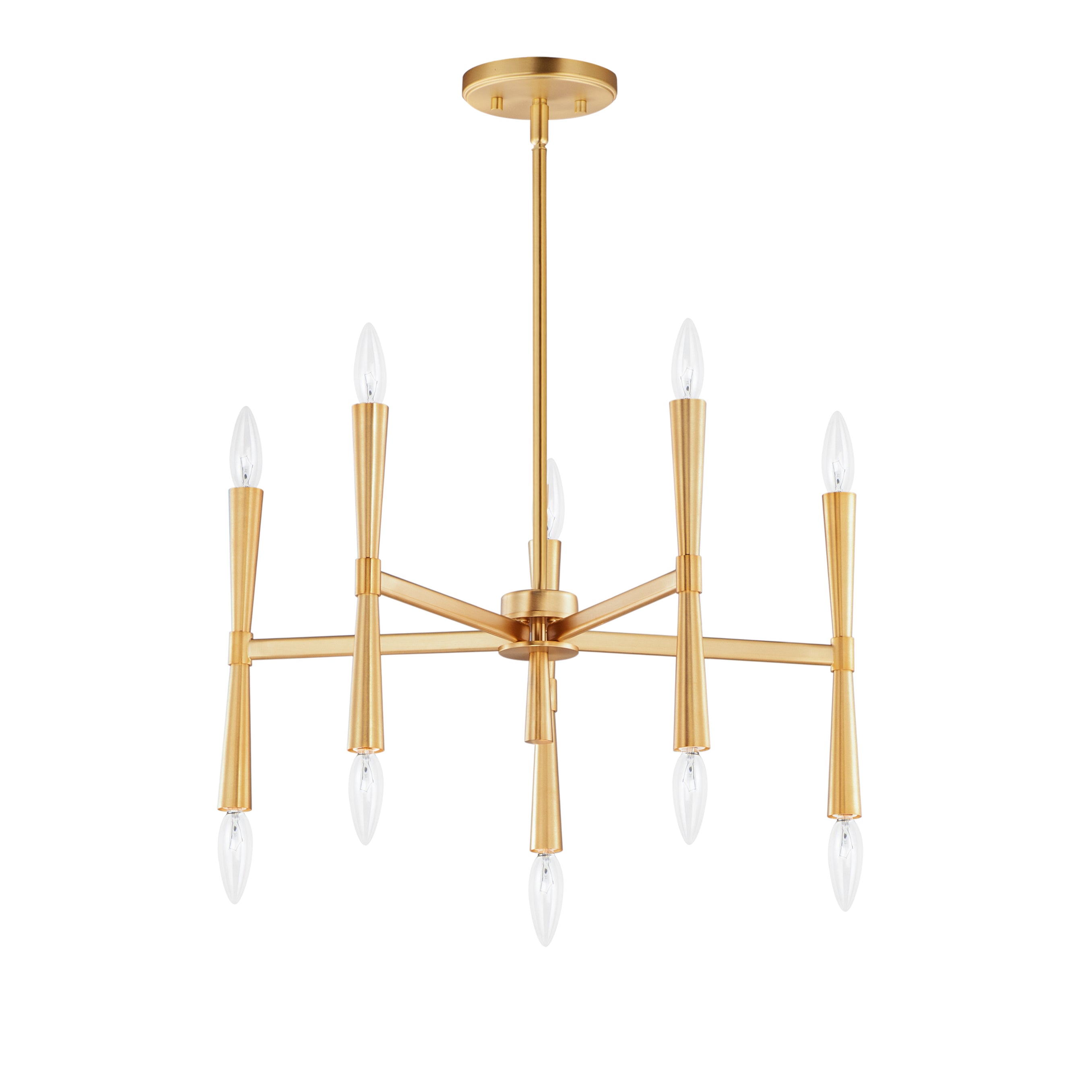 ROME Chandelier Or - 24625SBR | MAXIM/ET2