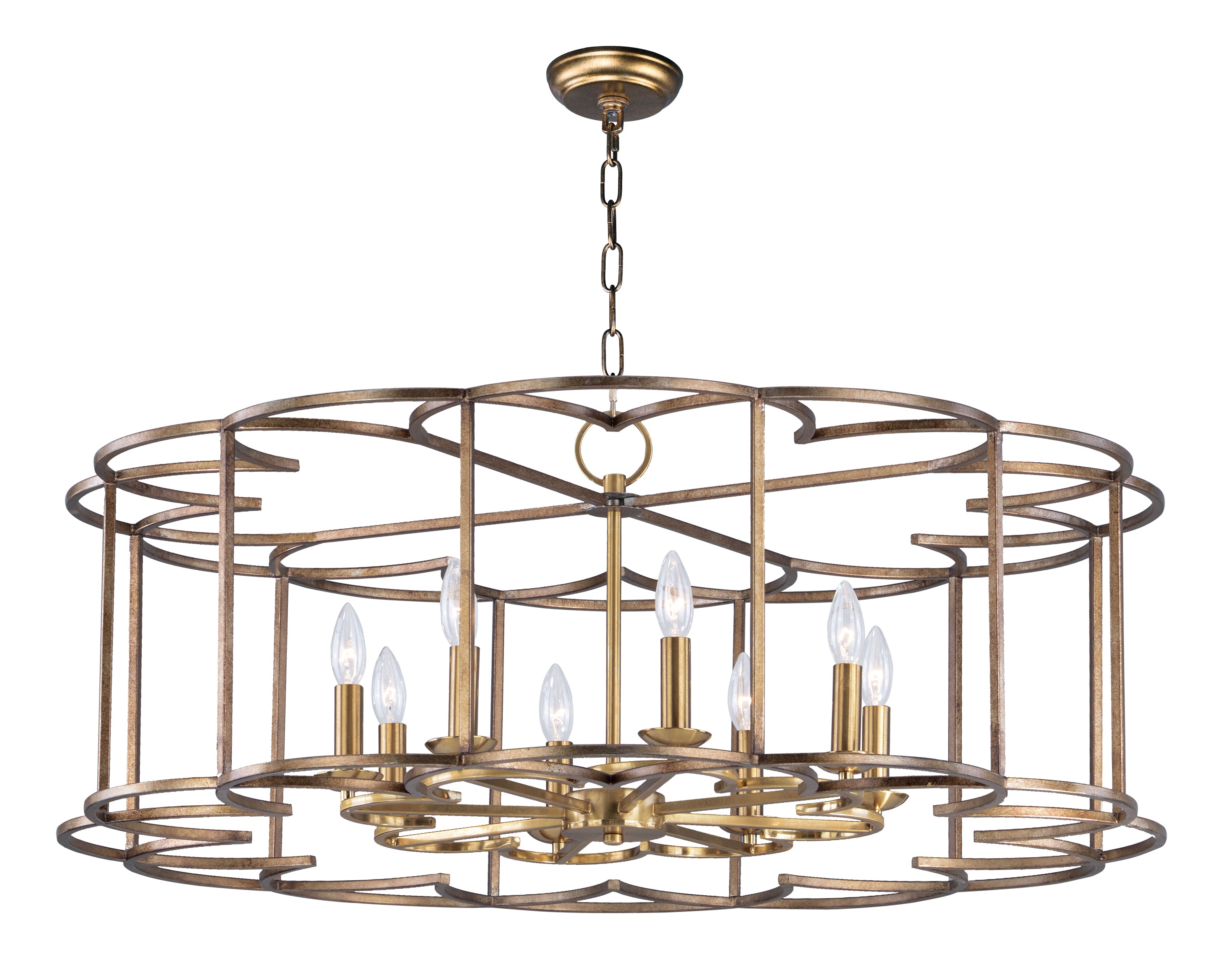 HELIX Chandelier Bronze - 24734BZF | MAXIM/ET2