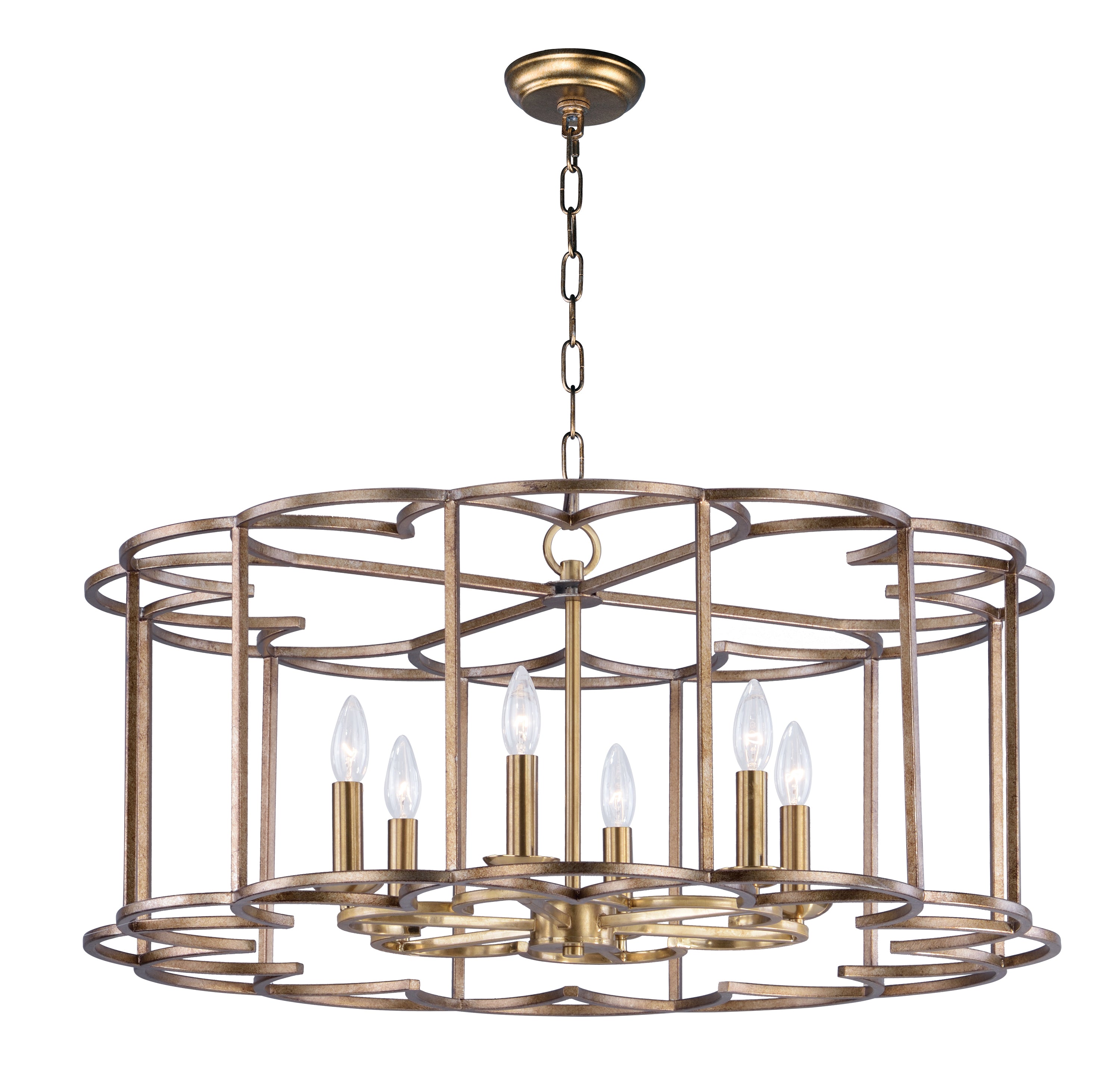 HELIX Chandelier Bronze - 24735BZF | MAXIM/ET2