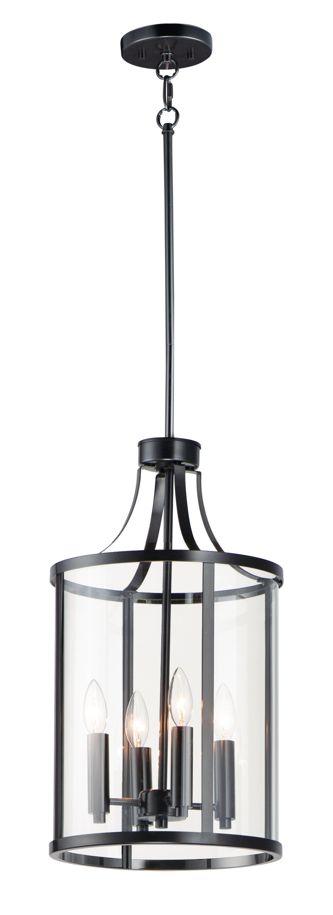 SENTINEL Chandelier Noir - 25253CLBK | MAXIM/ET2