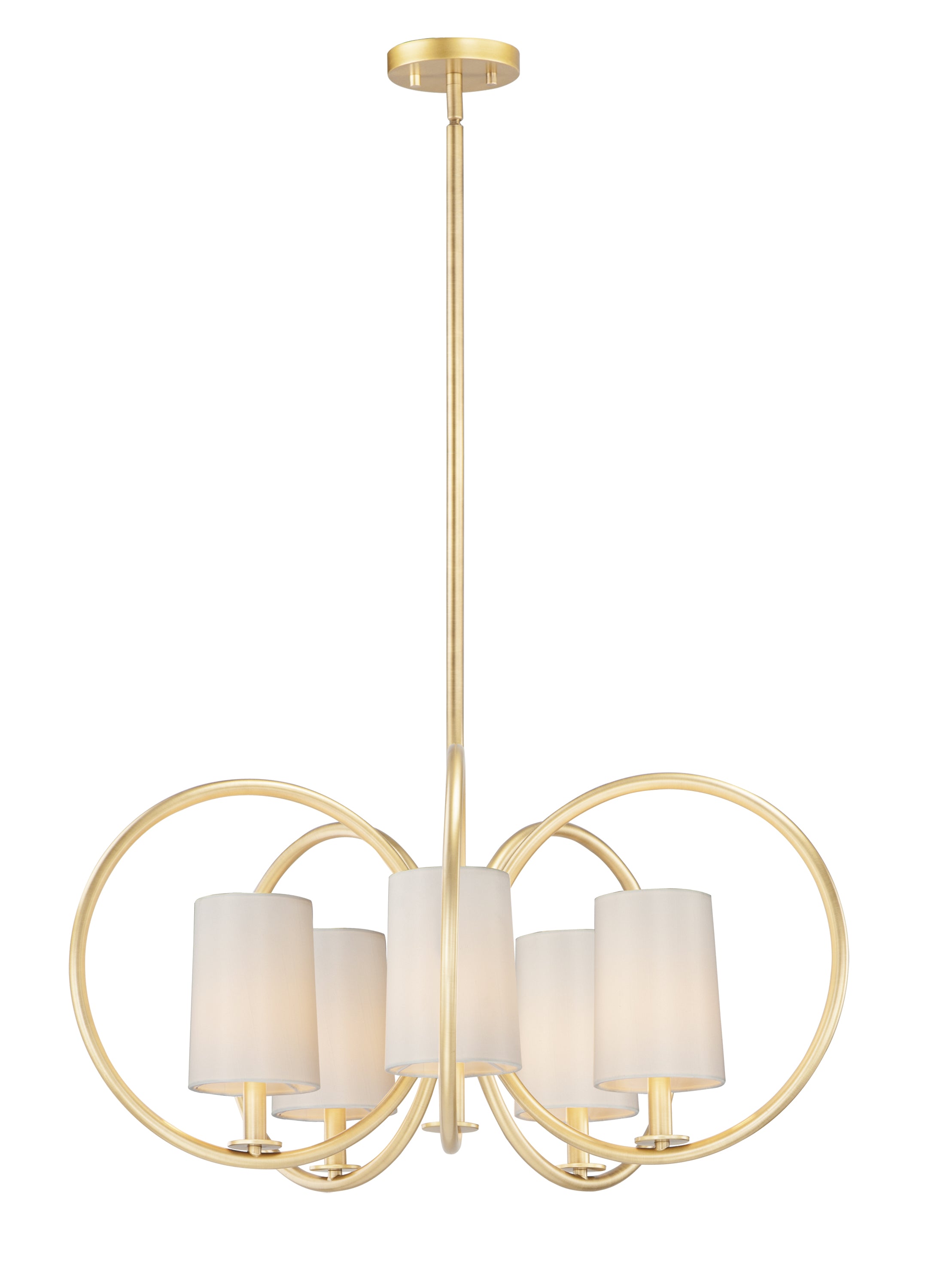 MERIDIAN Chandelier Or - 25295OFNAB | MAXIM/ET2