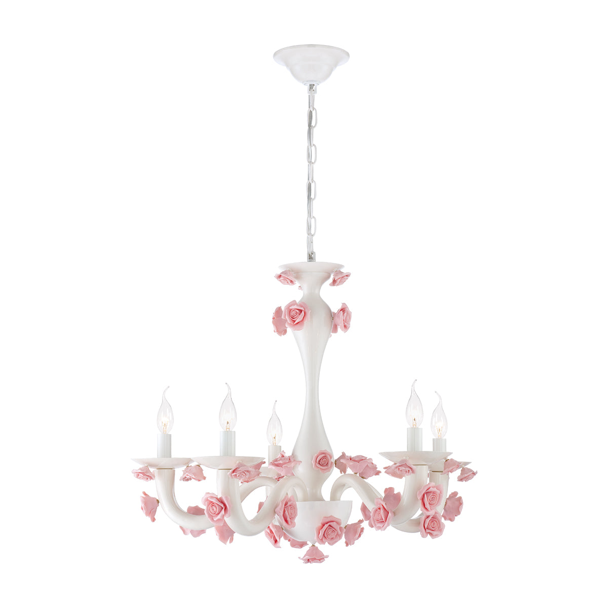 MARTINA Chandelier White - 25572-018 | EUROFASE