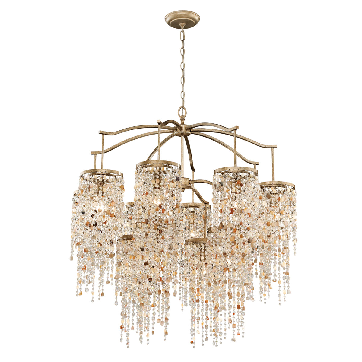 SAVANNAH Chandelier Bronze - 28000-013 | EUROFASE