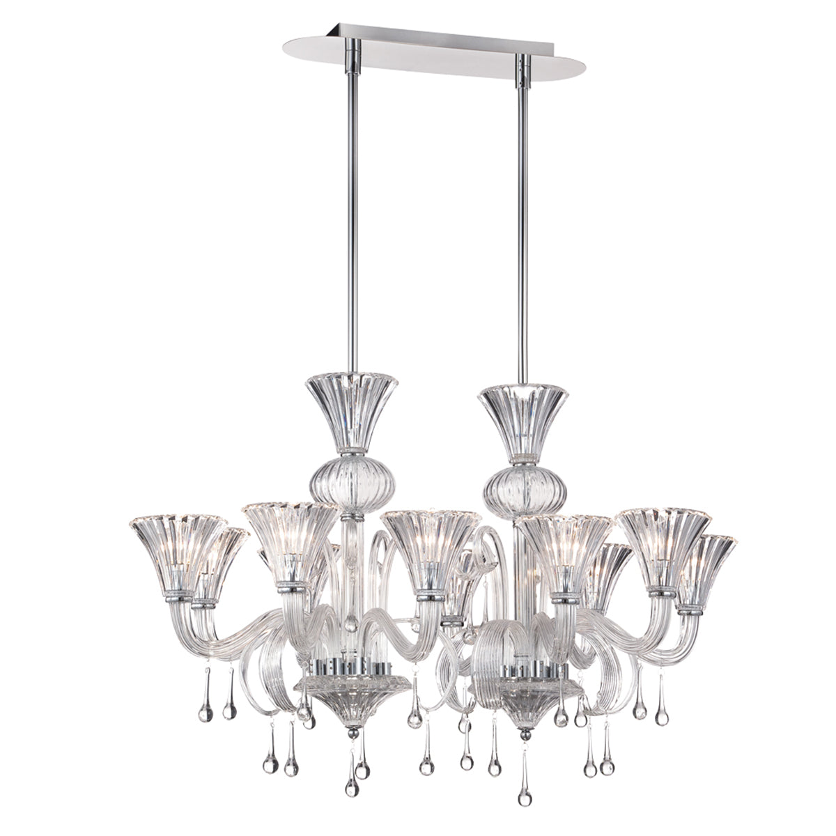 GLORIA Chandelier Chrome - 28051-015 | EUROFASE