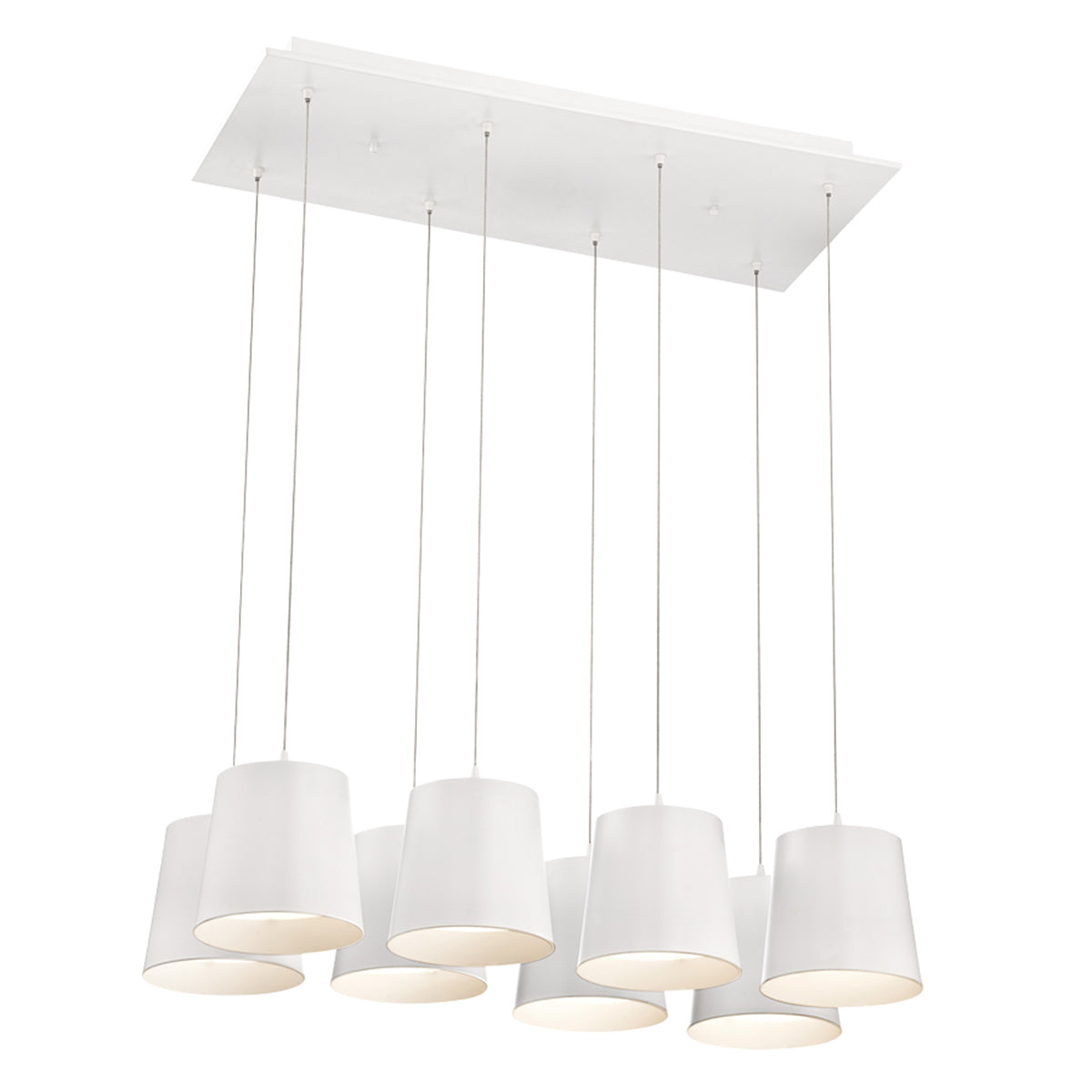 BORTO Chandelier Aluminium - 28163-015 | EUROFASE