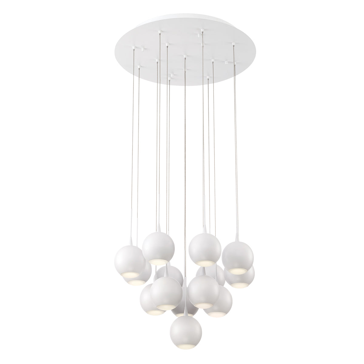 PATRUNO Chandelier Aluminium - 28174-011 | EUROFASE