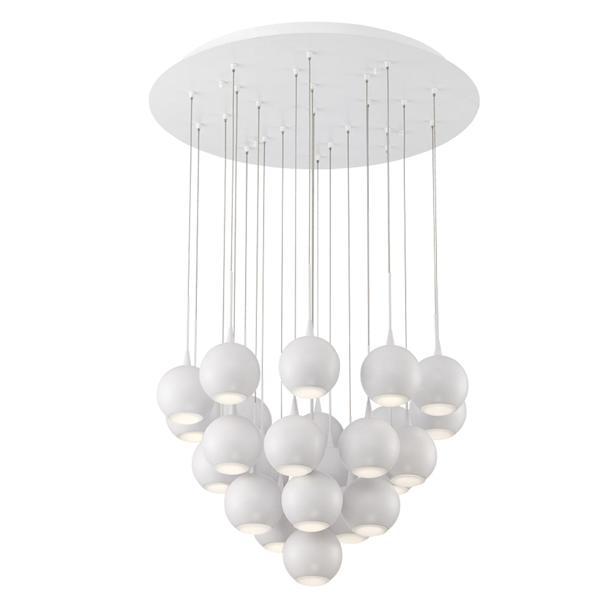 PATRUNO Chandelier Aluminium - 28175-018 | EUROFASE