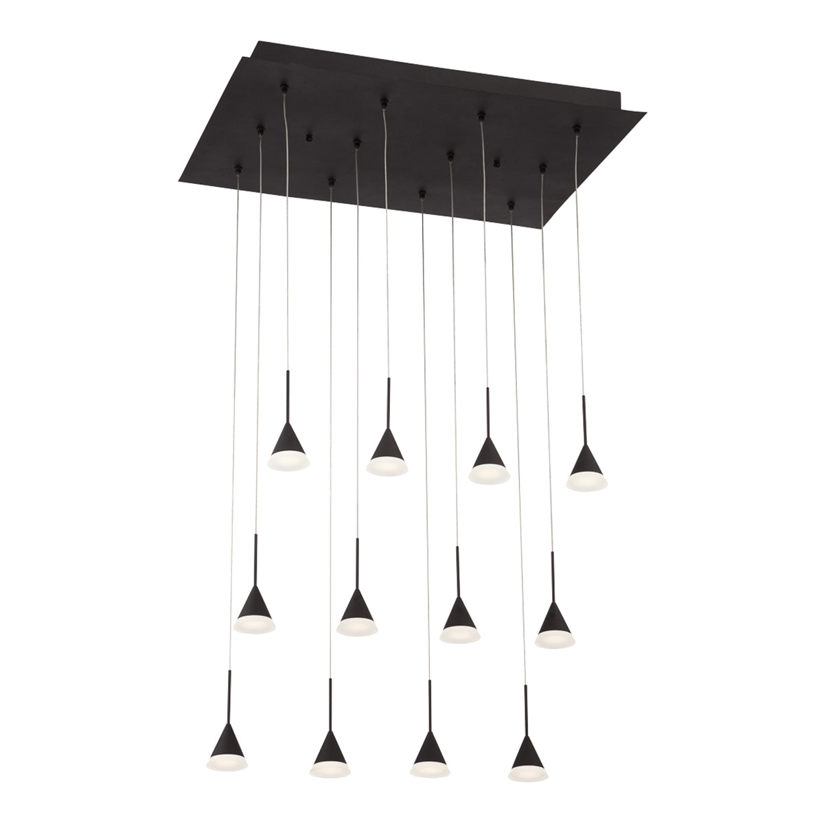 ALBION Chandelier Aluminum - 28176-022 | EUROFASE