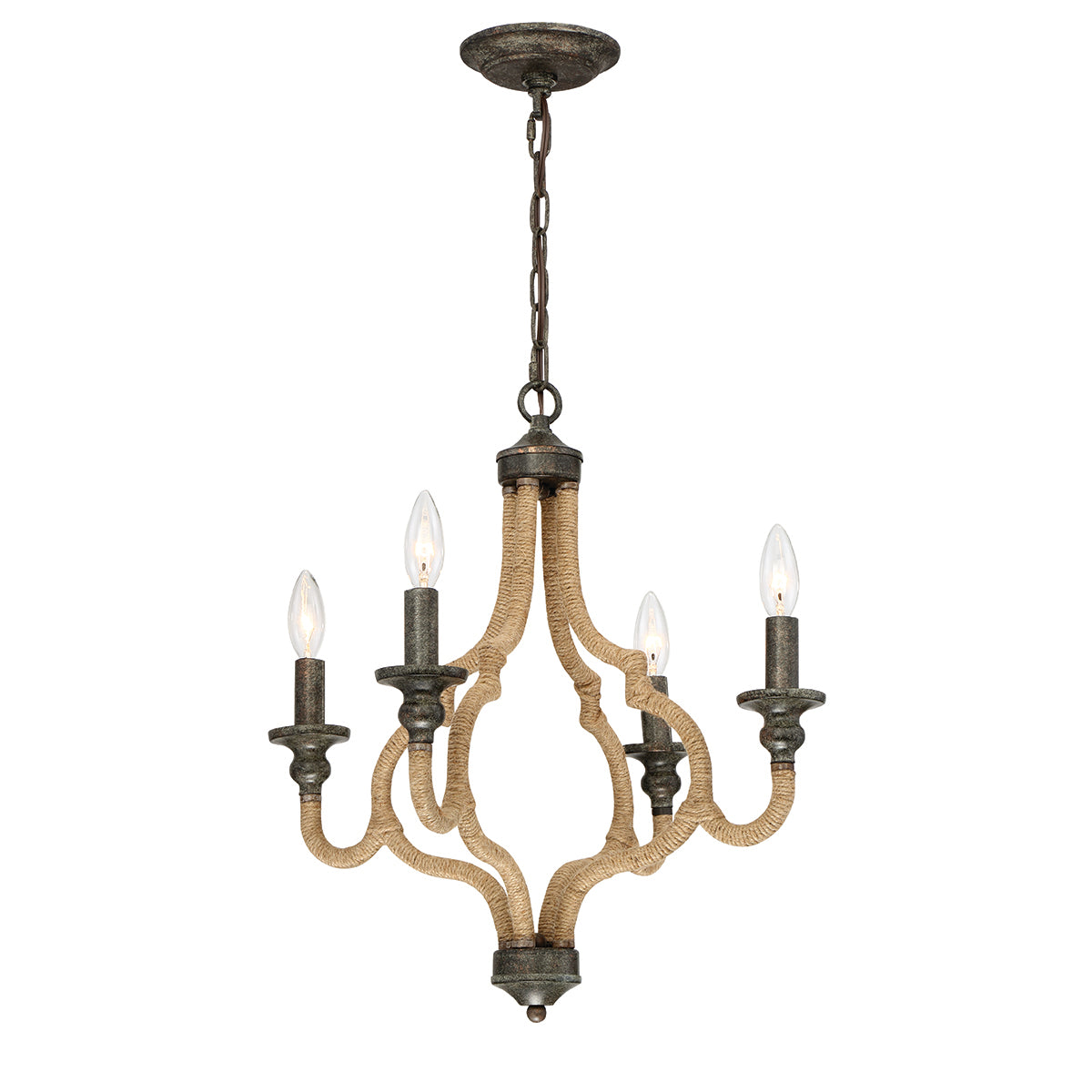 CORDA Chandelier Bronze - 30021-013 | EUROFASE