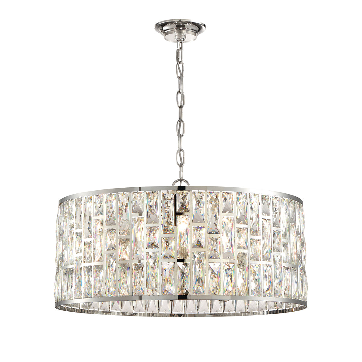 LUSSO Chandelier Chrome - 30025-011 | EUROFASE