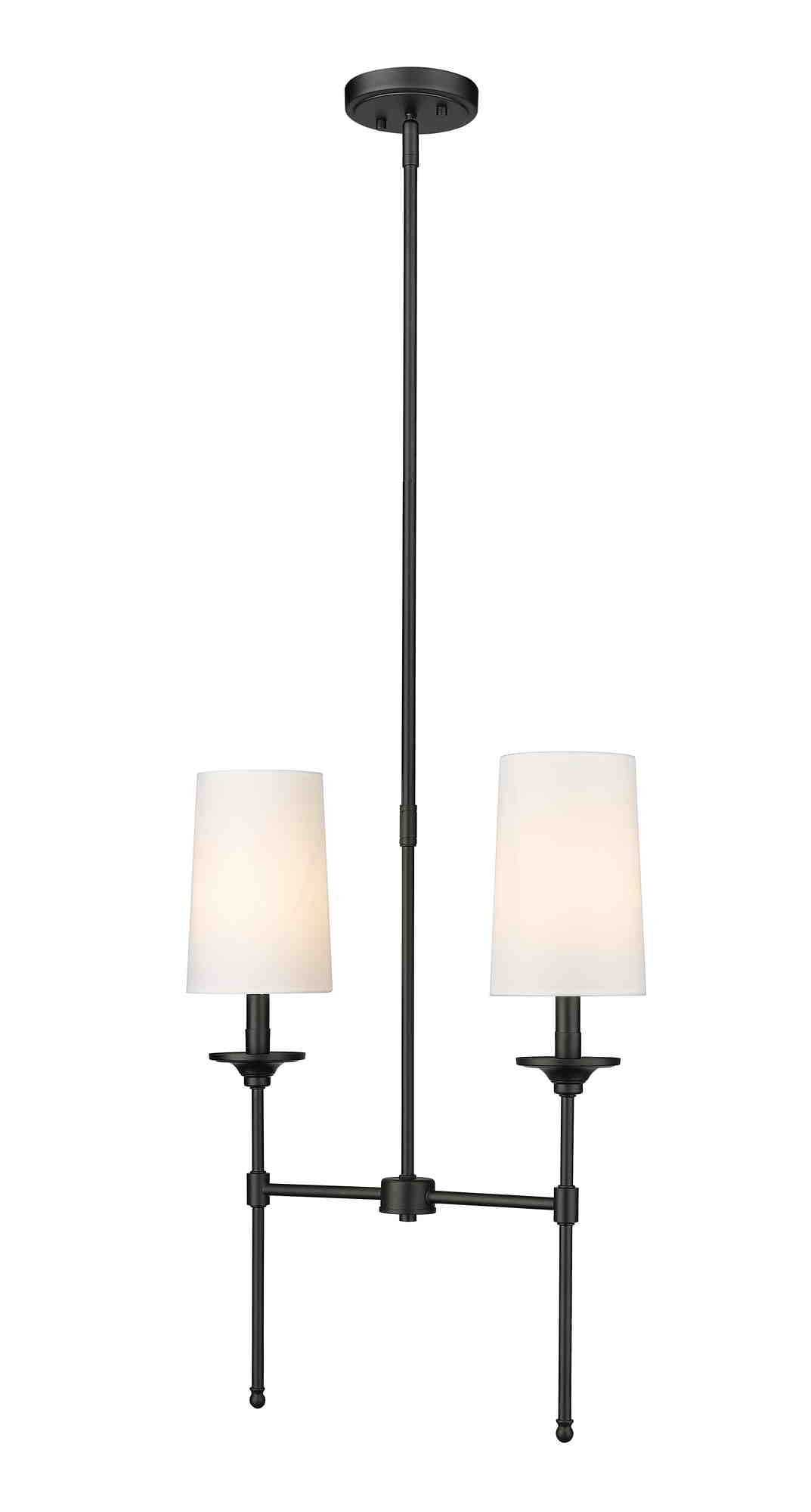 EMILY Chandelier Noir - 3033-2L-MB | Z-LITE