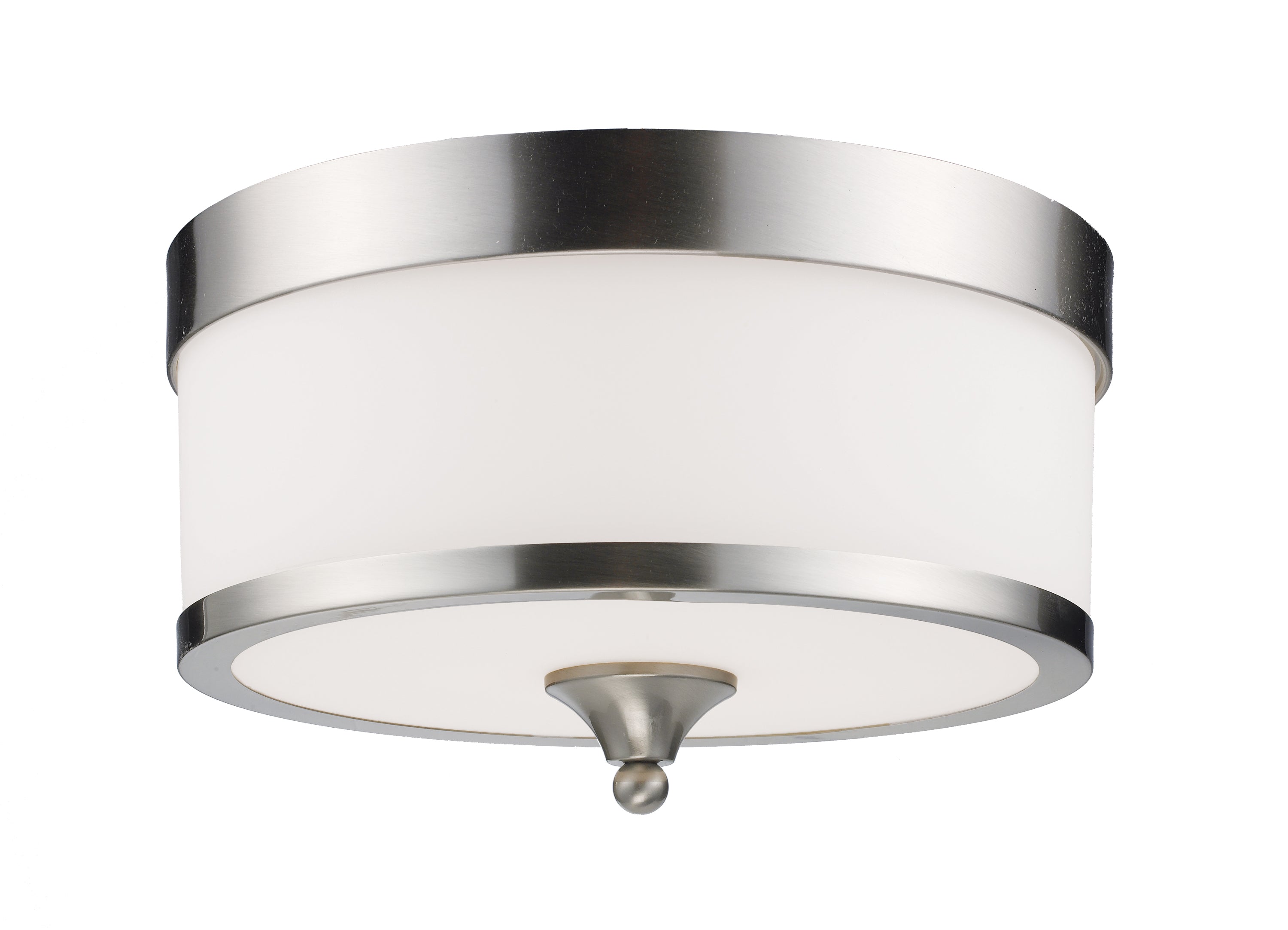 COSMOPOLITAN Flush mount Nickel - 308F-BN | Z-LITE