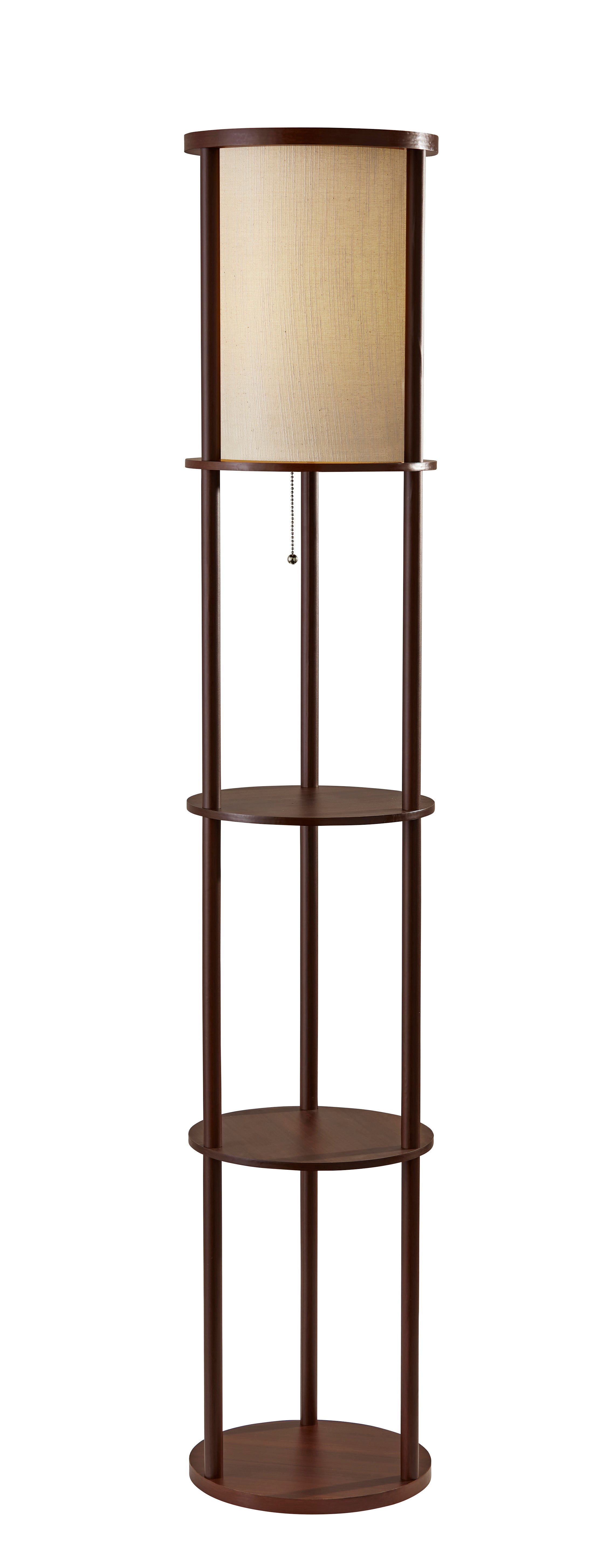 STEWART Floor lamp Wood - 3117-15 | ADESSO